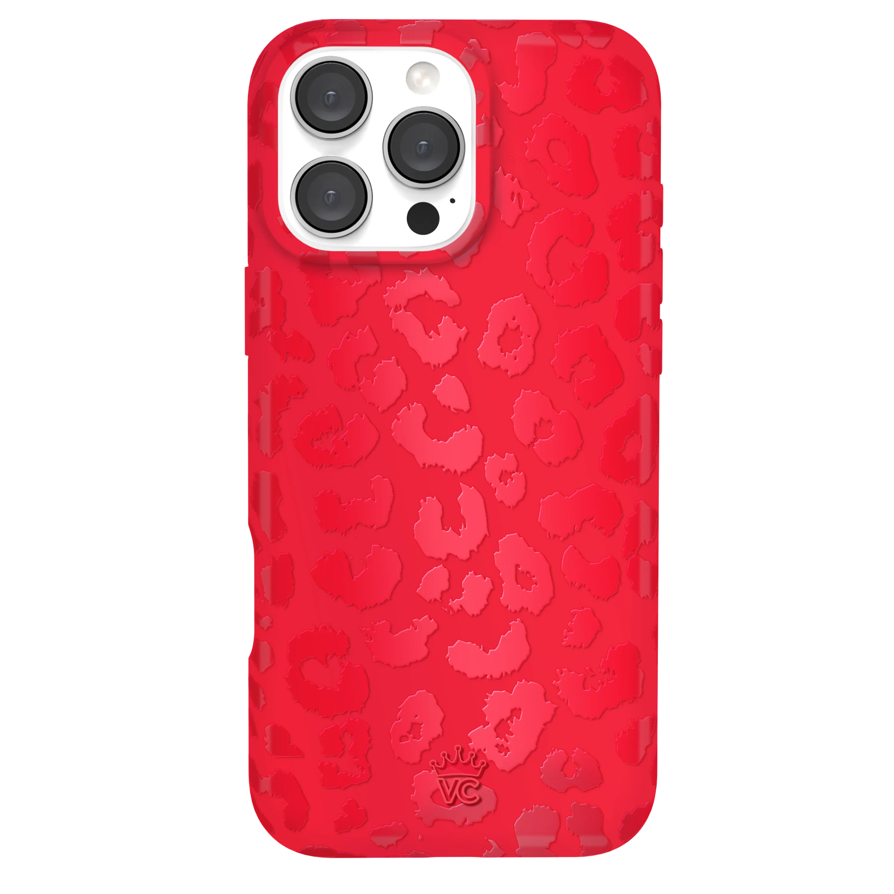 Red Hot Leopard iPhone Case