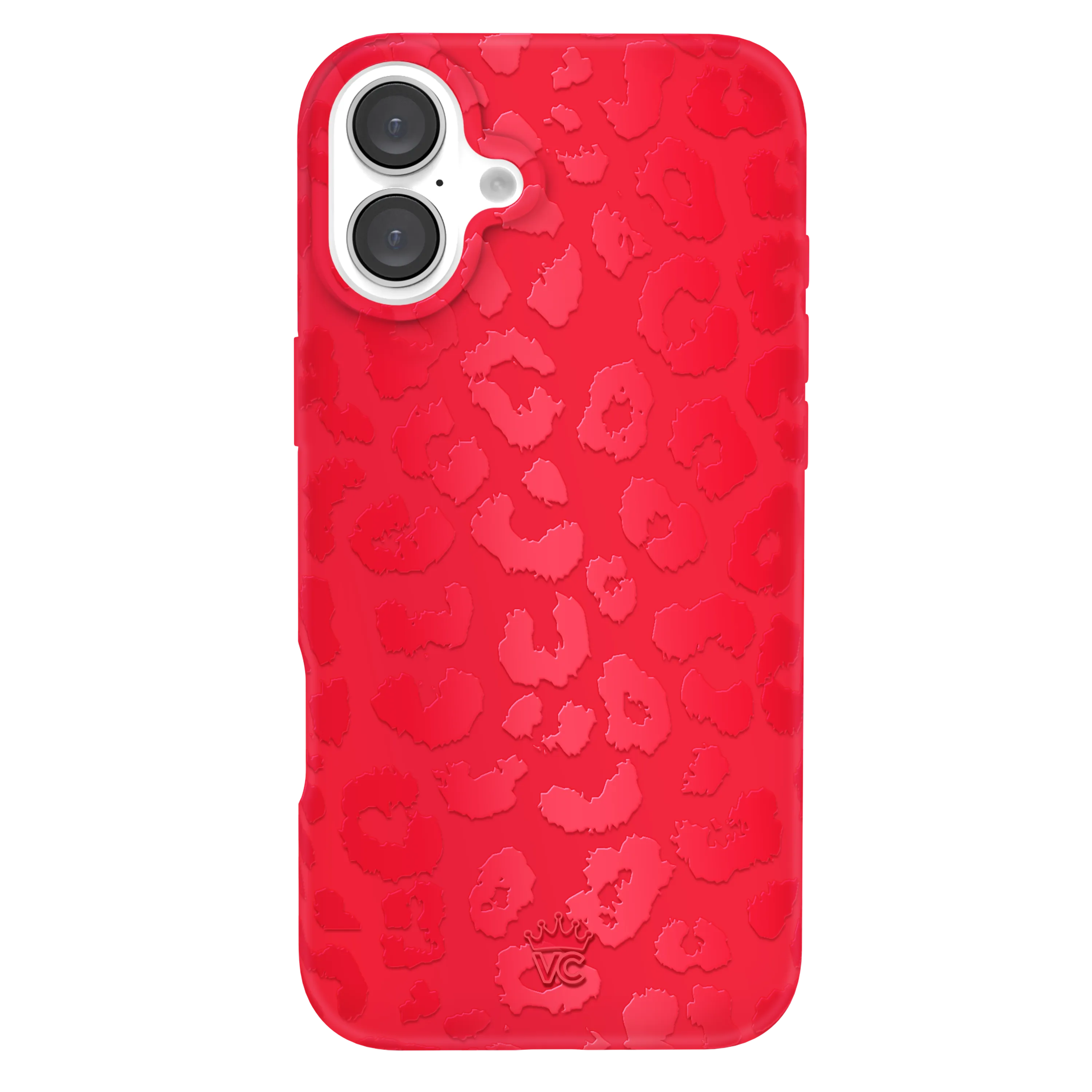 Red Hot Leopard iPhone Case