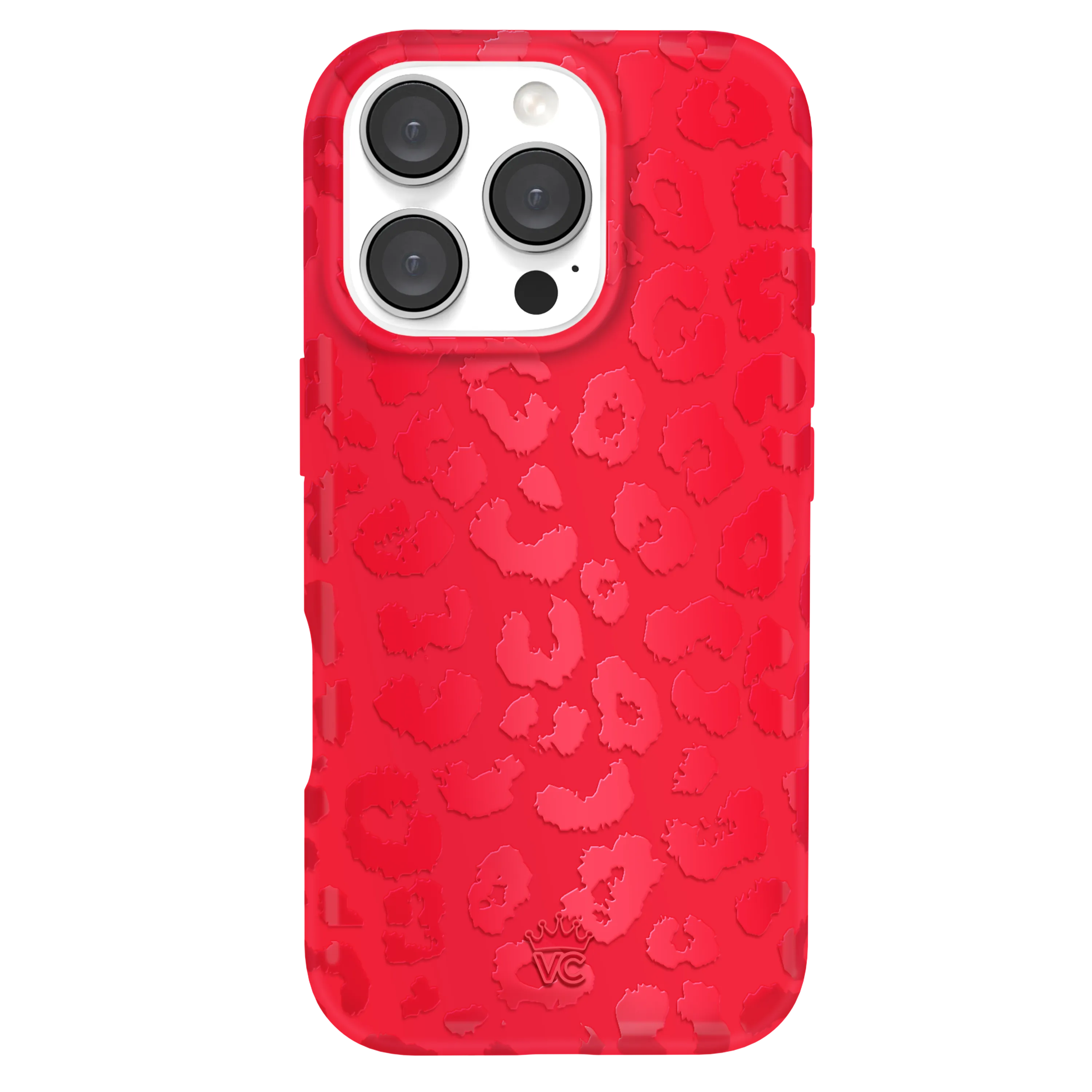 Red Hot Leopard iPhone Case