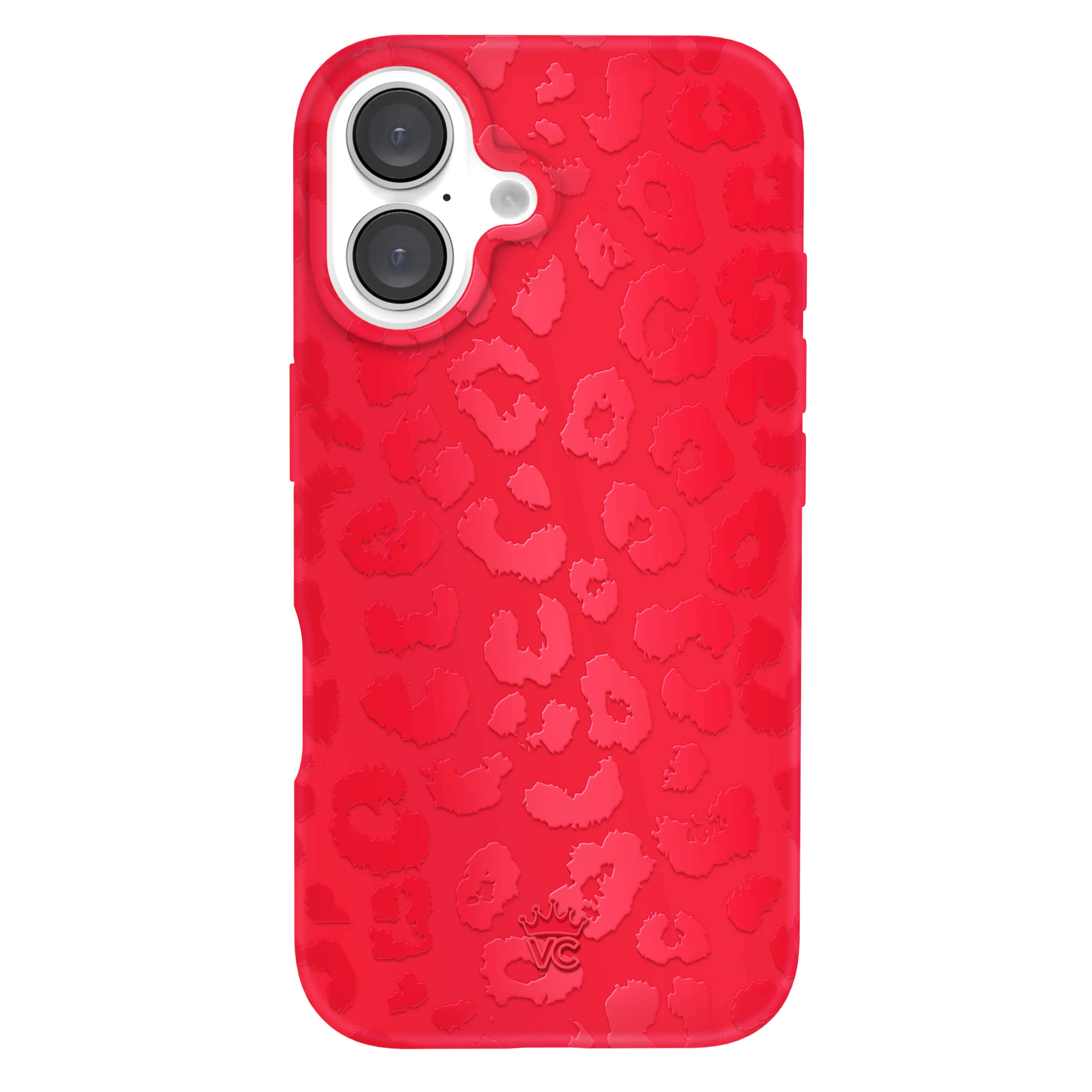 Red Hot Leopard iPhone Case