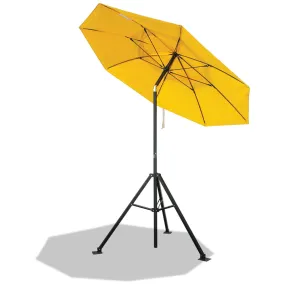 Revco Black Stallion Yellow FR Industrial Umbrella with Stand (UB150)