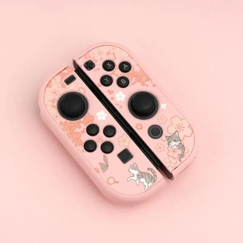 Sakura Cat Case - Nintendo Switch