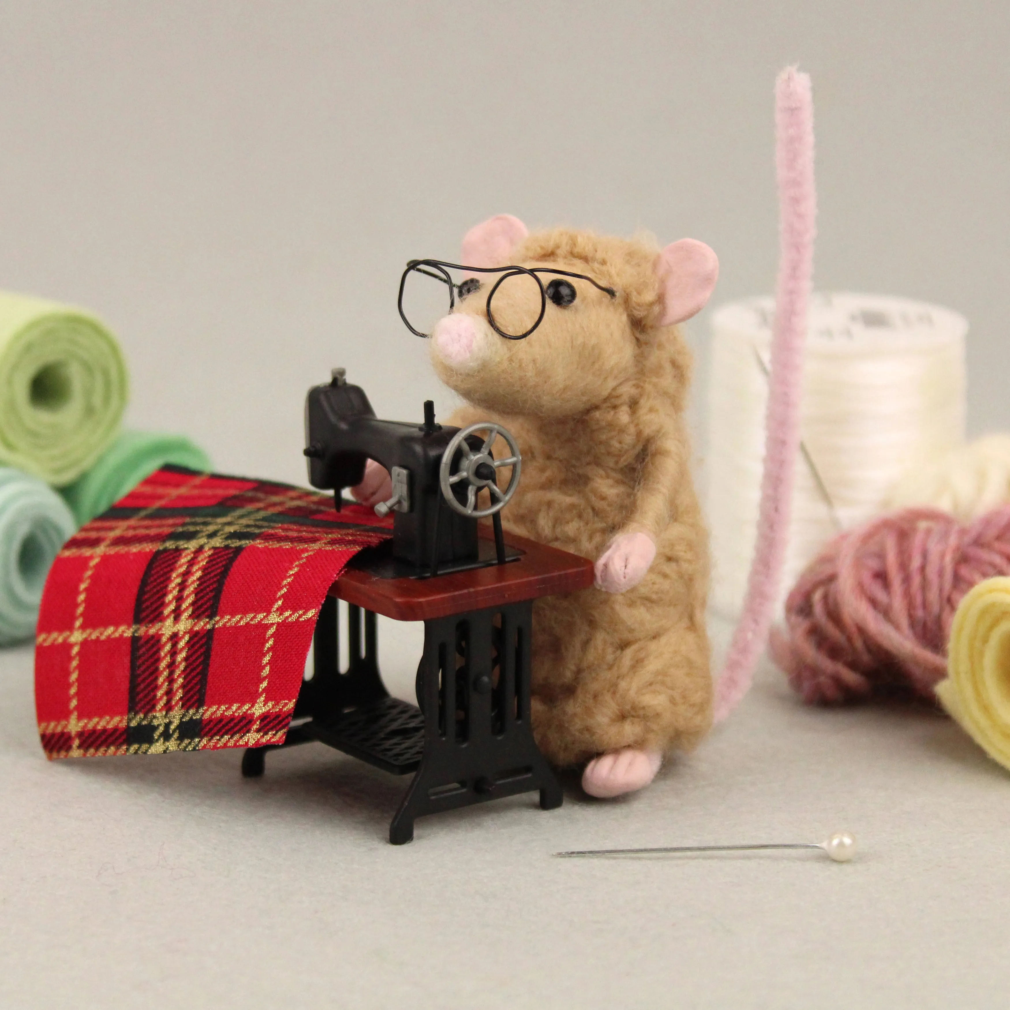 Sewing Machine for Needle Felted Characters