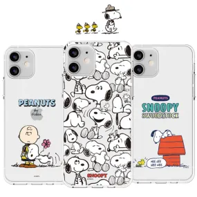 Snoopy Clear Jelly Case Cover