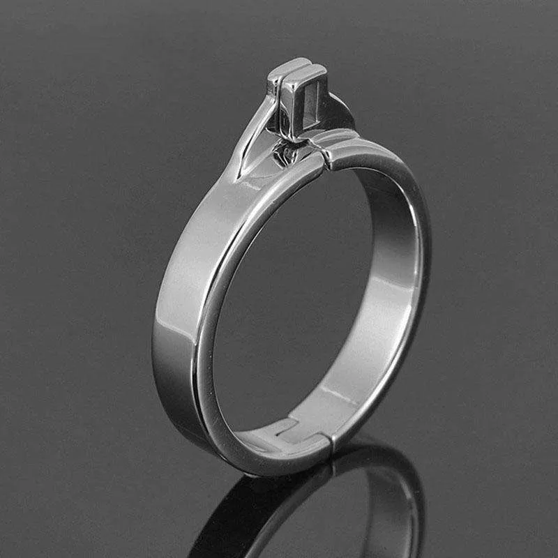 ★Spare part: Flat ring A for male chastity device, 5 Sizes to choose