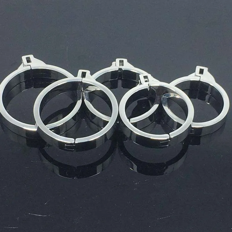 ★Spare part: Flat ring A for male chastity device, 5 Sizes to choose