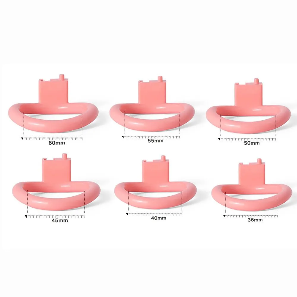 ★Spare Part: Spare chastity ring - Small 3D cages - Premium paint