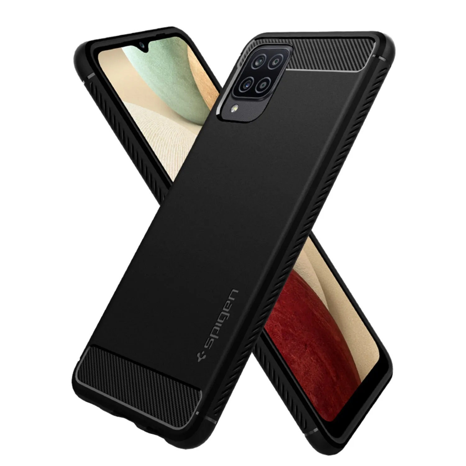 Spigen Rugged Armor Case - Galaxy A12