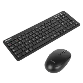 Targus - Keyboard And Mouse Set - Antimicrobial Universal Midsize Comfort Multi-Device Bundle - Antimicrobial - Wireless