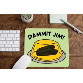 The Office Mousepad - Dammit Jim