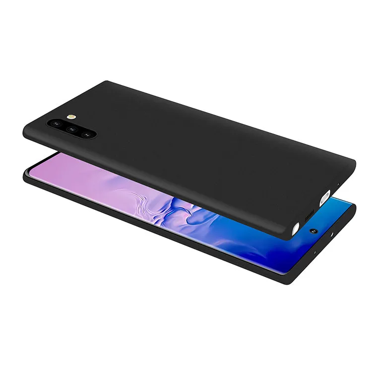 ultra thin 0.35mm matte phone cover for note 10 case, slim fit phone case for note 10 plus case with excellent grip