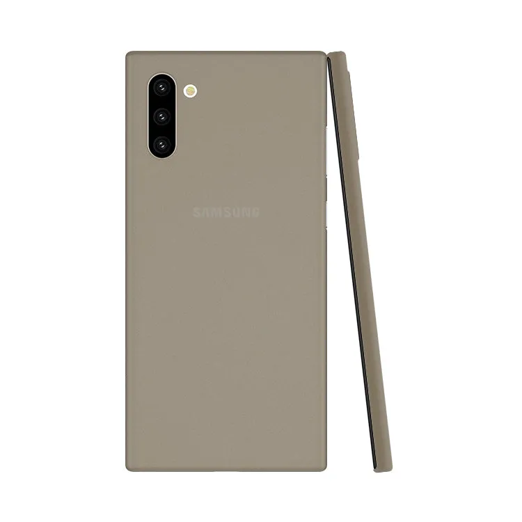 ultra thin 0.35mm matte phone cover for note 10 case, slim fit phone case for note 10 plus case with excellent grip