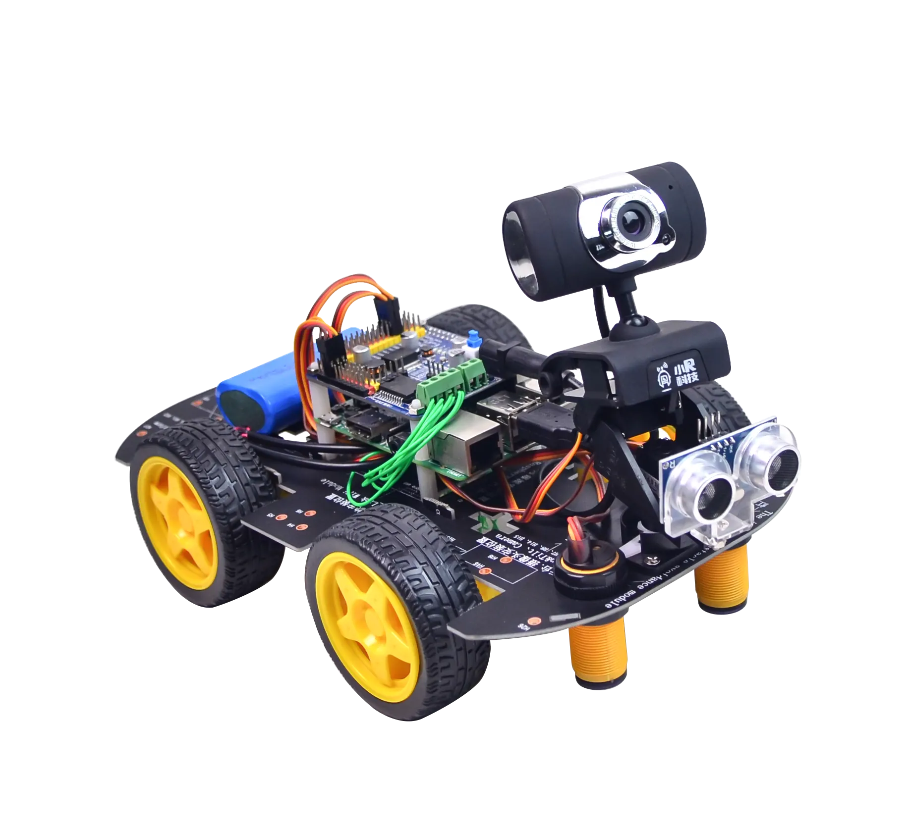 XR-DS Raspberry Pi AI vision smart programmable Robot Car Kit