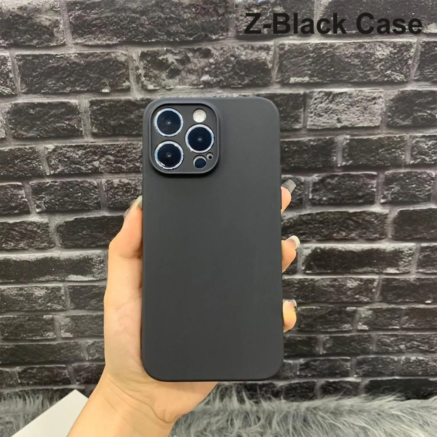 Z-Black Matte Case For Motorola