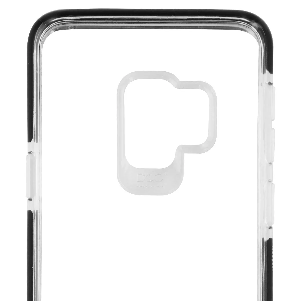 ZAGG Piccadilly Series Protective Case Cover for Galaxy S9 - Clear / Black