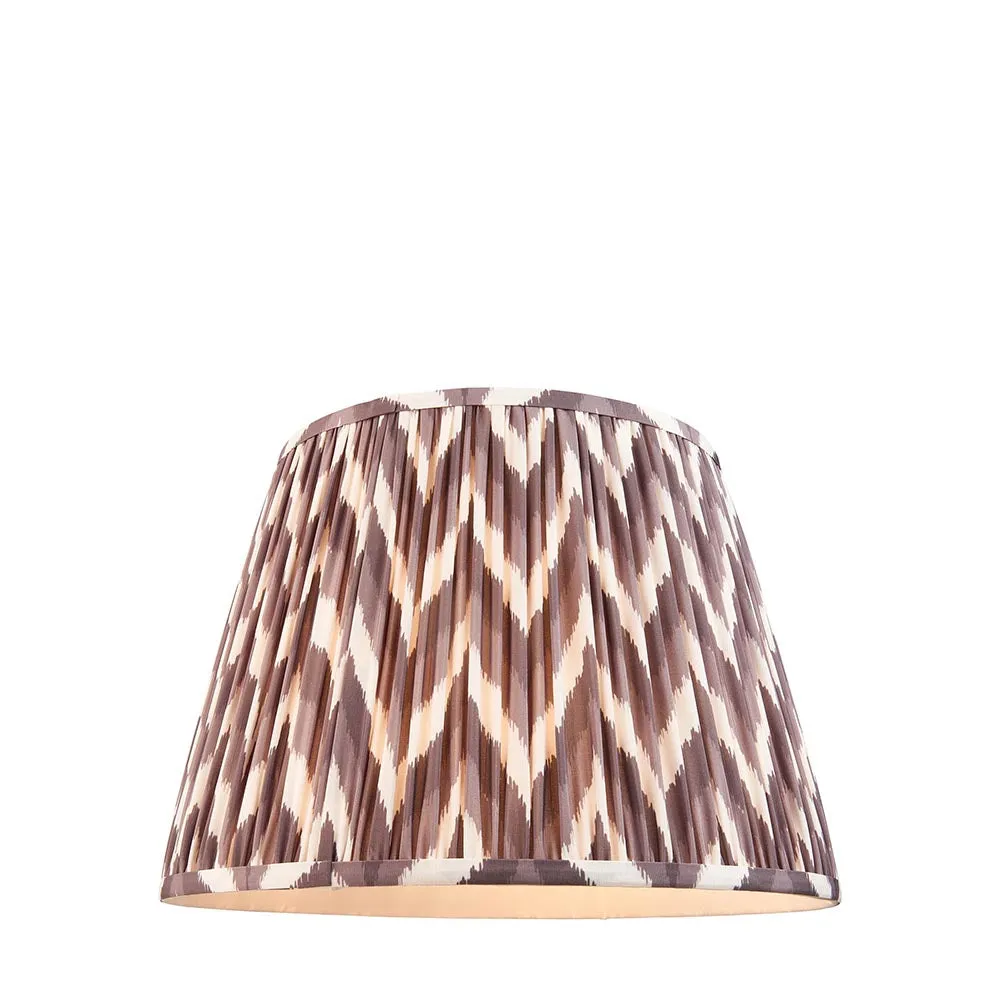 Zigzag 40cm Shade | Pearl Grey